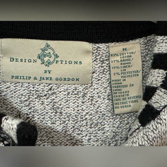 NEW Design Options by Philip and Jane Gordon Sunflower Field Cardigan Size M - Picture 2 of 11